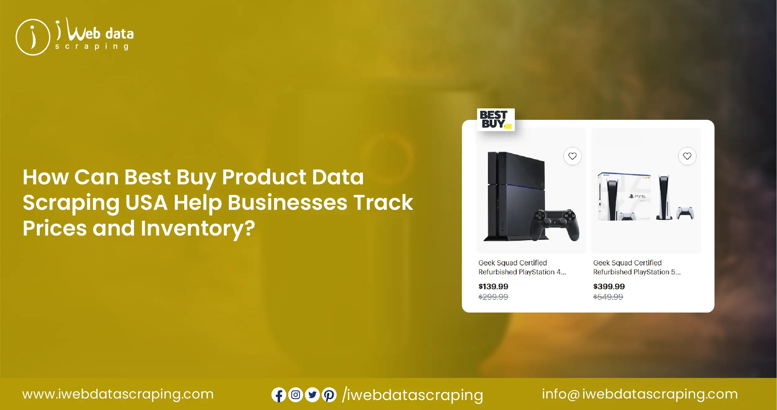 Best Buy Product Data Scraping USA to Track Prices and Inventory